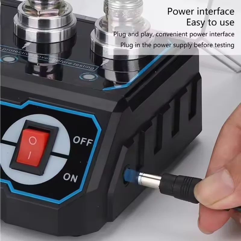 220V Car Spark Plug Tester Ignition Testers Automotive Diagnostic Tool 5-Hole Spark Plug Flashover Analyzer Auto Scanner Newest