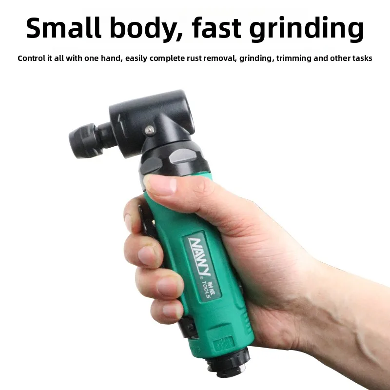 Elbow Grinder Taiwan Naiwei Air Grinder Polishing Machine 90-Degree Grinder Industrial Grade