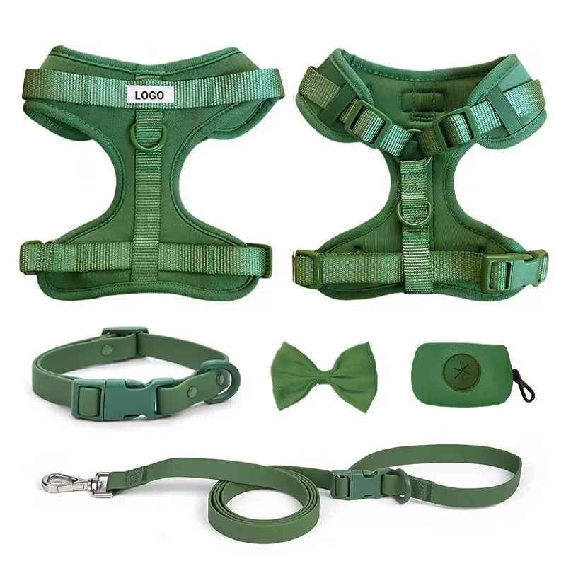 

ПВХ-ошейник для домашних животных, ремень для собаки, жилет для домашних животных, нагрудный ремень для собаки, ПВХ-поводок для домашних животных