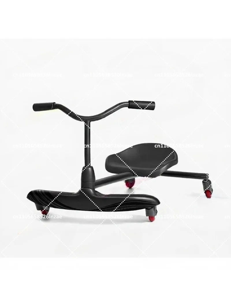 Children Twist Car Boys Girls Silent Ride On Toy 3-8 Years Old Anti-Tip Scooter