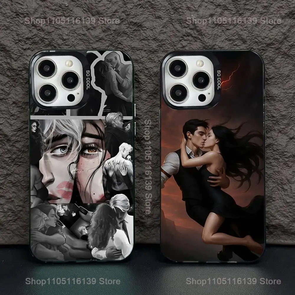 

Romance Club Phone Case For iPhone 16,15,14,13,12,11,Pro,XS,Max,Plus,Mini,SE Black Candy Matte Shockproof Cover