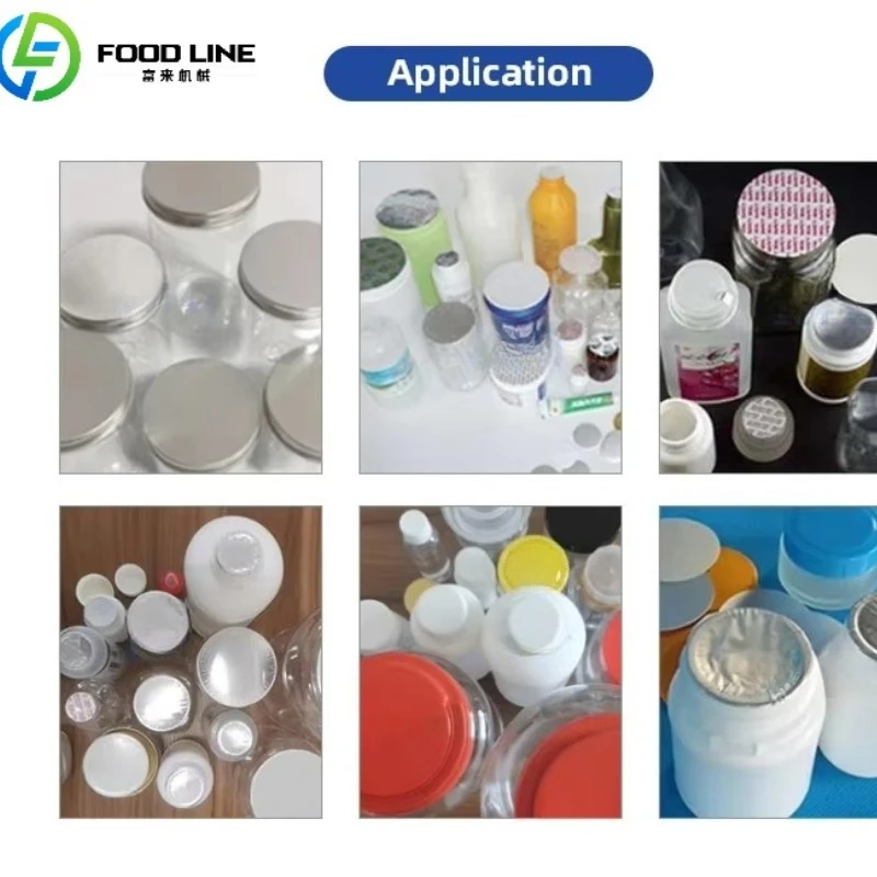 High Speed Induction Sealing Machine Automatic Aluminum Foil Cap Sealer with Conveyor System for Production Line