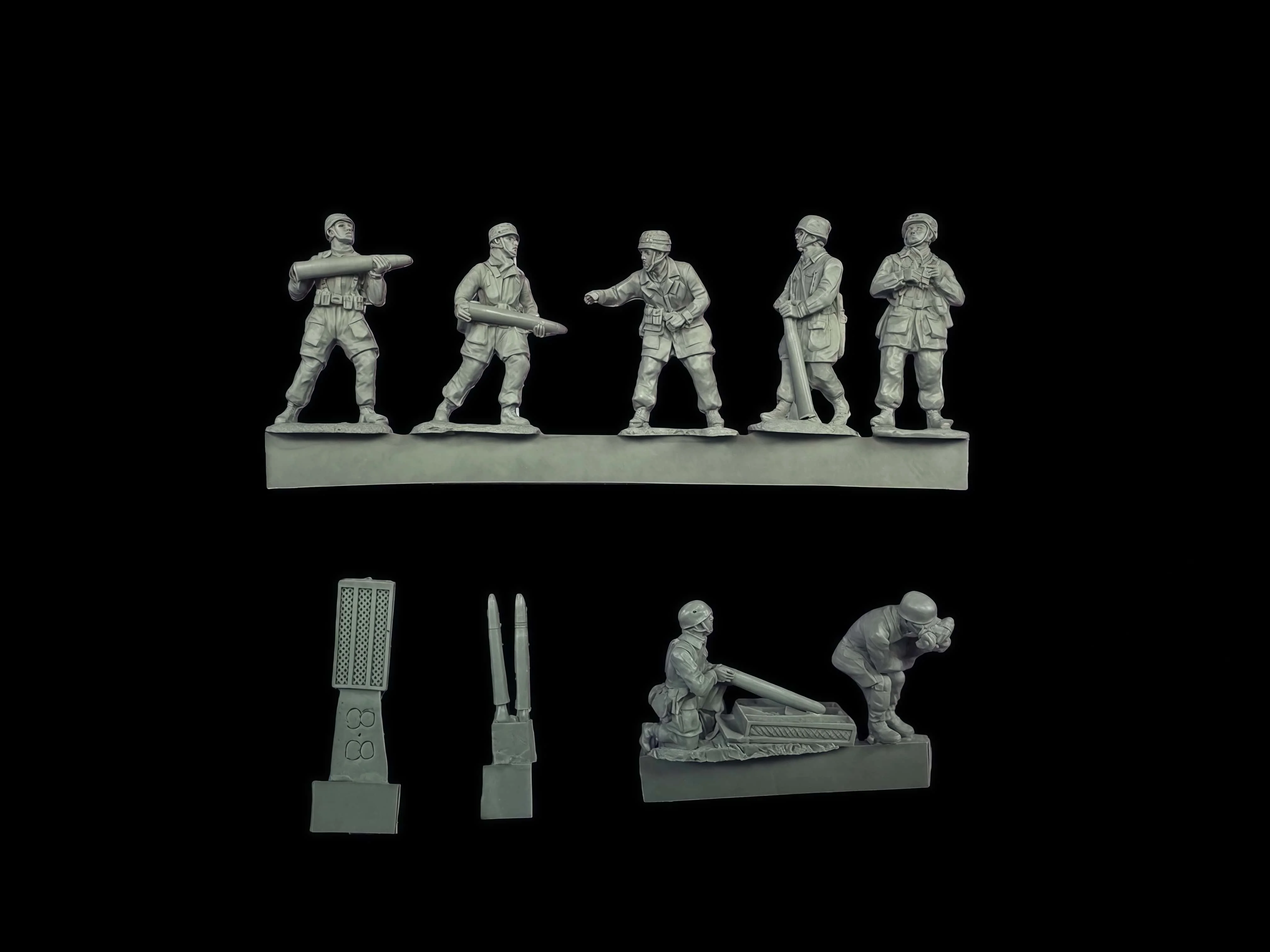 

1: 72 Casting Resin Model Assembly Kit, GK, Resin Supply Team Member, Unpainted, Needs To Be Assembled