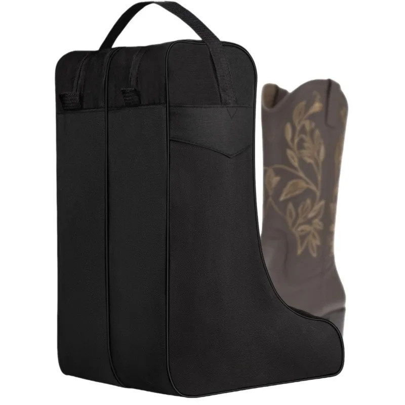 Tall Boot Storage Bag 44x34x19cm Dustproof Knee High Boot Cover Travel Portable Equestrian Snow Boot Protector Tote
