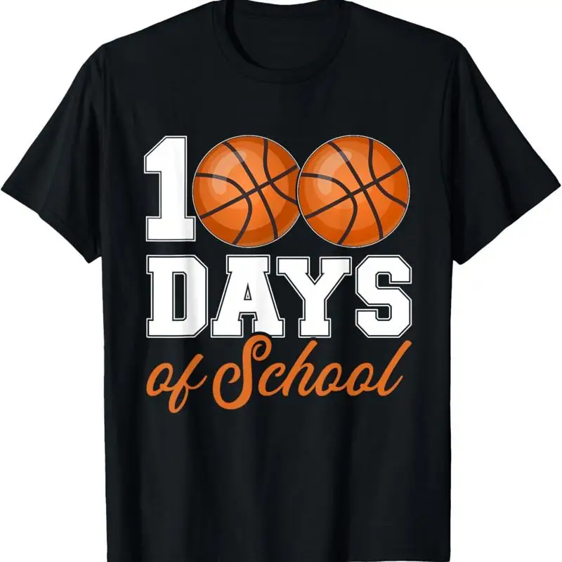 

100 days of school for 100th day basketball student teacher T Shirt