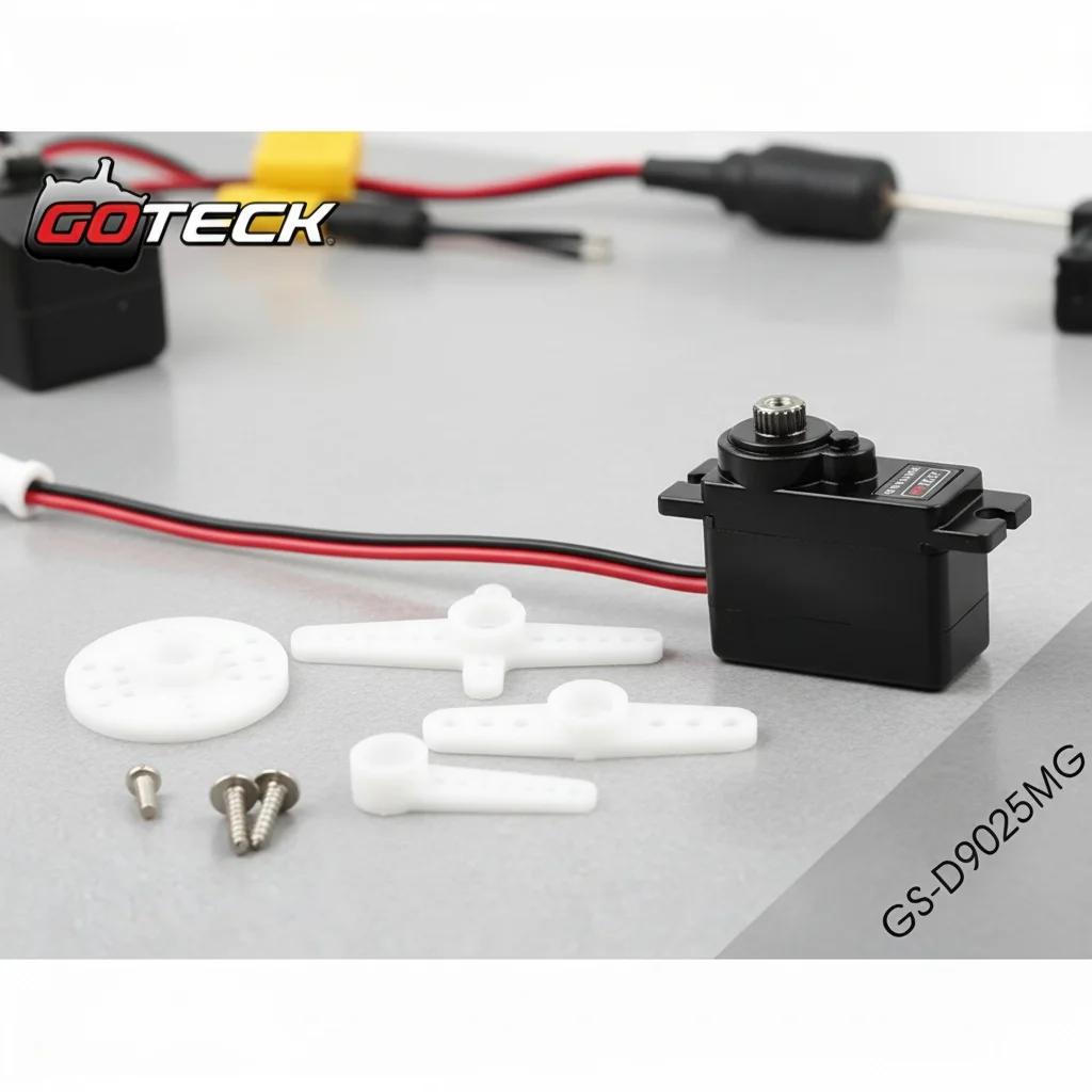 Goteck GS-D9025MG Digital 9g Metal Gear Servo SG90 For RC Helicopter plane Airplane boat car Crawler car