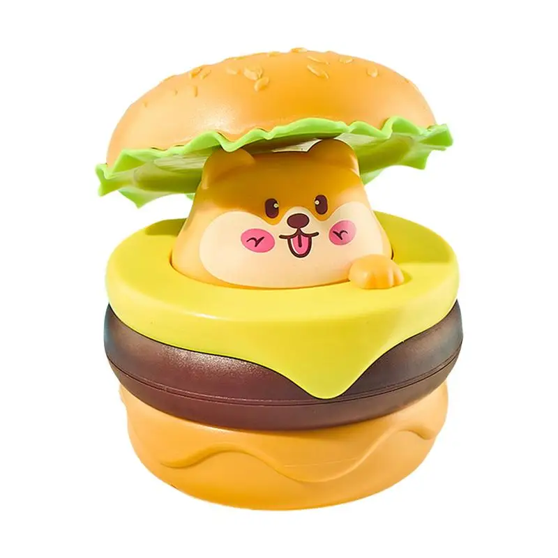 

Pull Back Toy Car Animal In A Hamburger Push And Go Vehicles Inertia Vehicle Fine Motor Skill Toys Early Educational Toys For Bo