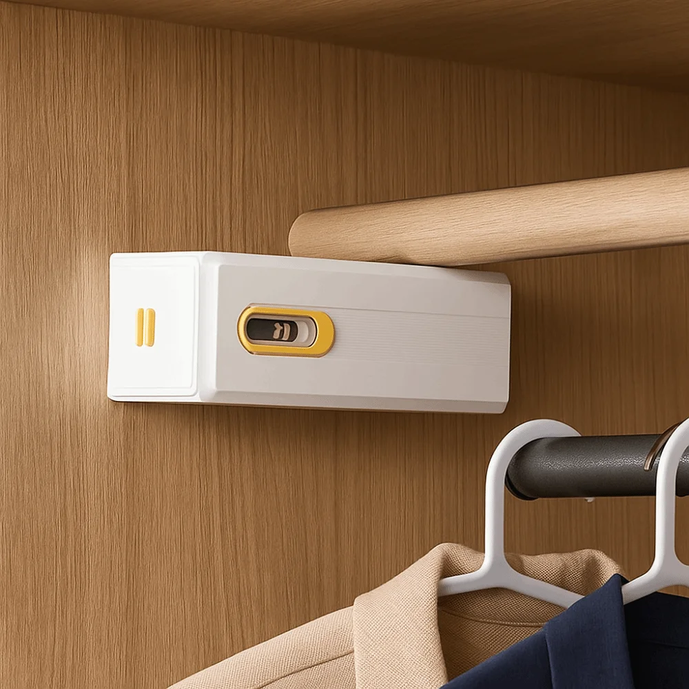 

Plastic Underwear Storage Box Pull-out Wall Mounted Closet Storage Drawer Space Saving with Multiple Compartments