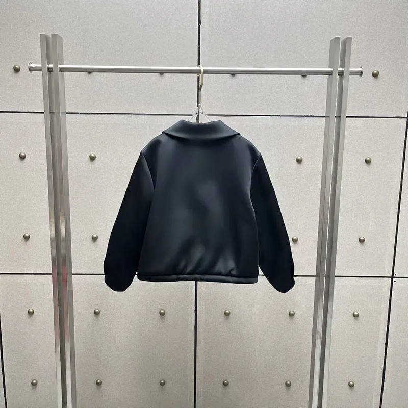 Women's Double-Breasted Jacket, Fashionable Casual Quilted Winter Coat, High-Quality Short Coat with Lapel, 2026, New Arrival,