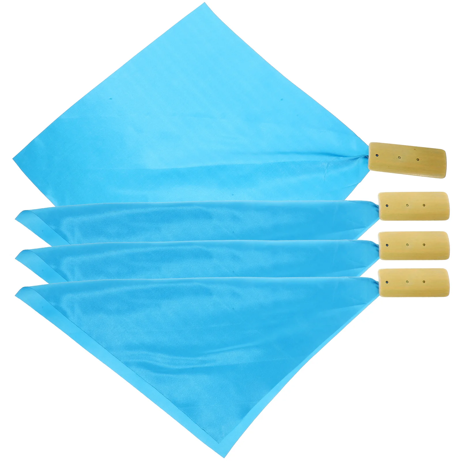 

Blue Silk Chinese Allegro Clapper Traditional Instrument Kids Percussion Music Kuaiban Early Education Performance Beginner