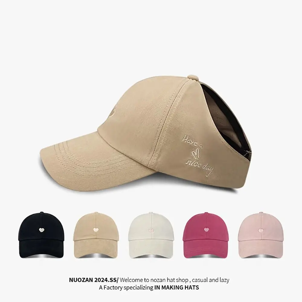 

New Embroidered Baseball Cap Kpop Fashion Couple Snapback Cap Men and Women Sun Hats UV Protect Peaked Caps