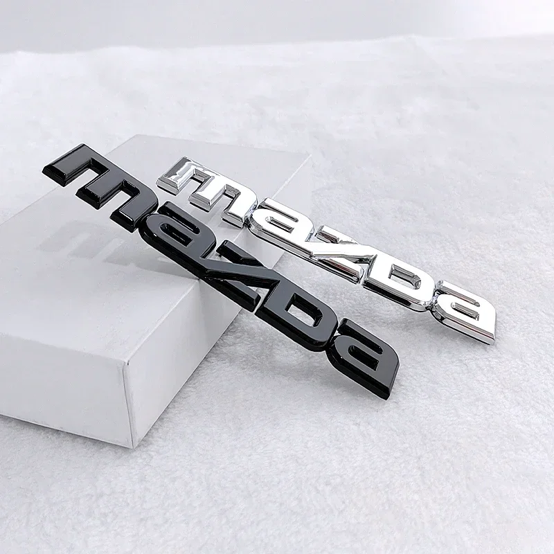 ثلاثية الأبعاد ABS سيارة الجبهة الخلفية شعار ملصقات جذع شارة لمازدا MS Speed CX4 Atenza 3 Axela 2 MX5 CX7 CX5 CX9 323 RX8 626 CX30 Bt50 #4