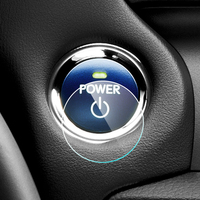 Car Engine Ignition Start Stop Button Protective Film Sticker for MORRIS GARAGE MG 550 3 5 6 7 TF ZT ZR 42 ZS HS RX5 GS GT SUV