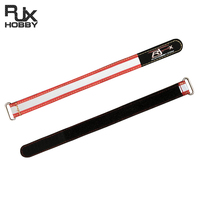 RJXHOBBY Red 20mm Width Kevlar Thread Stitching Reflective Battery Strap Length 150 180 200 210 220 225 230 250 300 350 400 mm