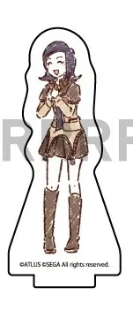 Anime 2 P2 Mini Action Figure Doll Tatsuya Lisa Silverman Acrylic Stand Model Plate Cosplay Toy for Gift