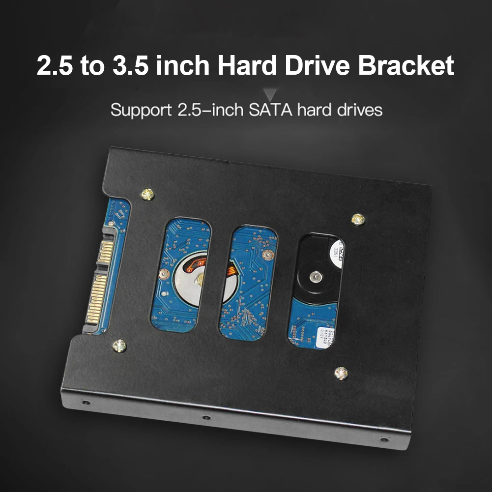 2.5 inch SSD HDD to 3.5 inch Holder Bracket Hard Drive Adapter Dock Enclosure