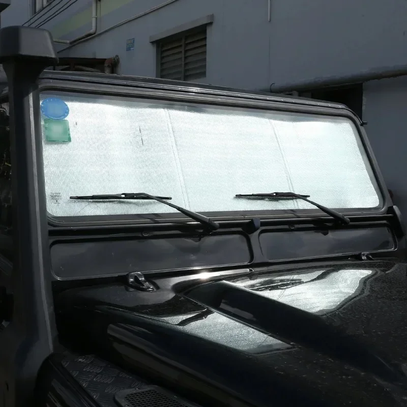 

Для Land Rover Defender 90 110 130 2004-2024 алюминиевая фольга серебряная автомобильная термозанавеска солнцезащитный крем автомобильные аксессуары