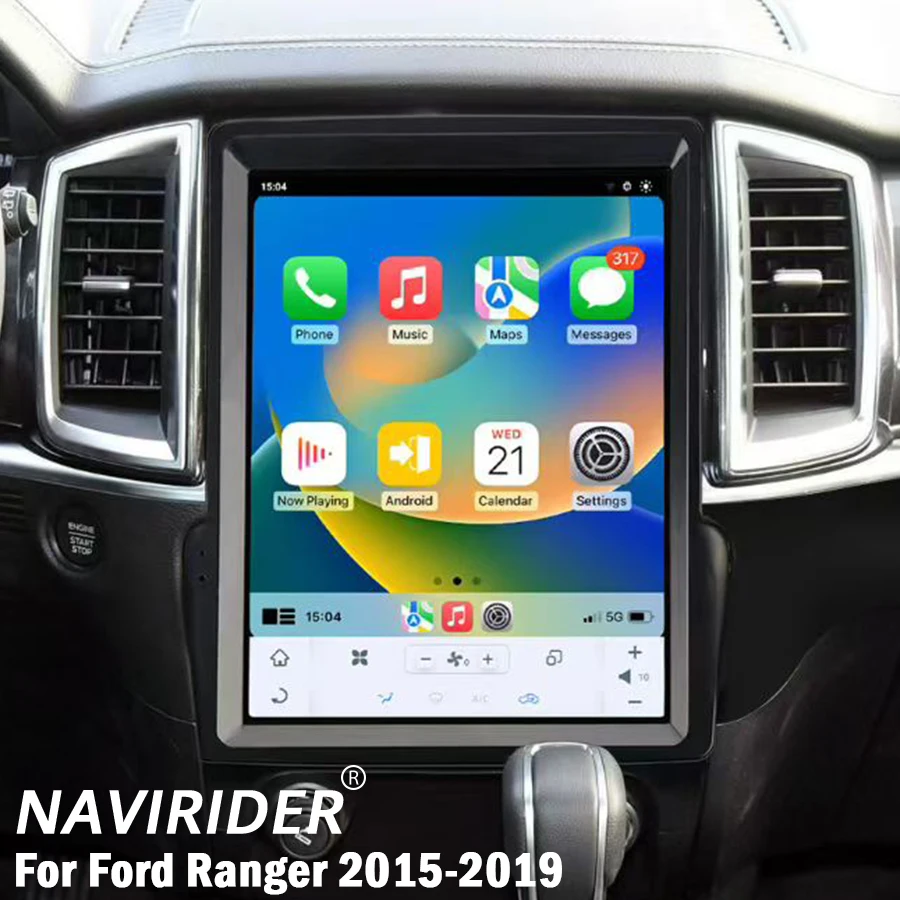 

12.1” For Ford Ranger 2015-2021 Screen Carplay 4G Car Radio Android Multimedia Player Auto Stereo Head Unit GPS Navigation 4G