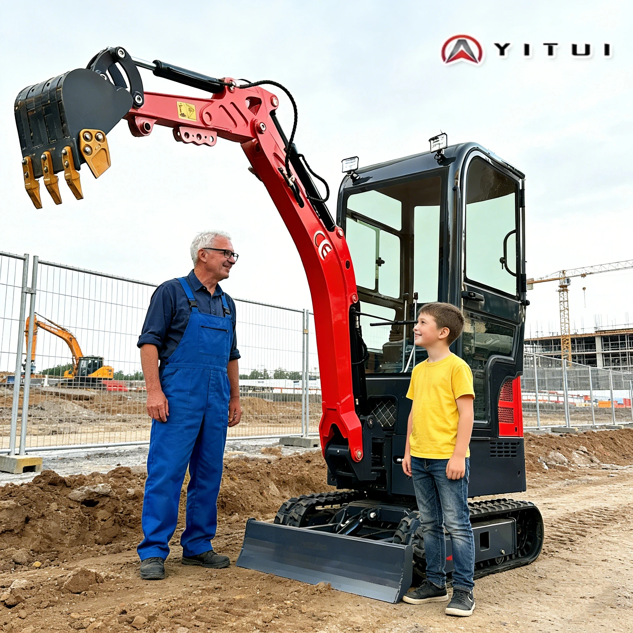 

Bestseller 1.2 Ton Mini Excavator Customized With Cabs And Air-Conditioned Wooden Box Transportation Farm & Agriculture