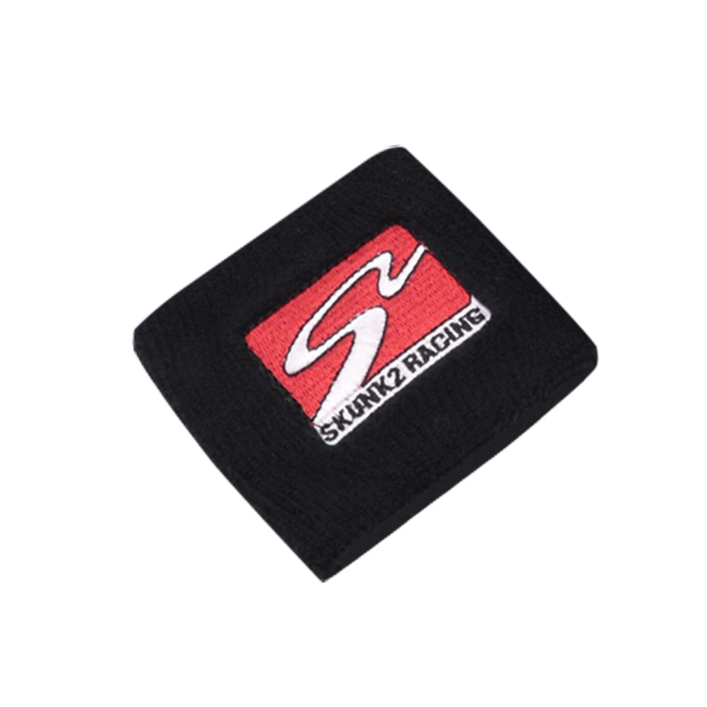 JDM Skunk2 Racing Universal Car Accessories Brake Clutch Oil Reservoir Tank Cover Reservoir Fabric Sock Car Styling