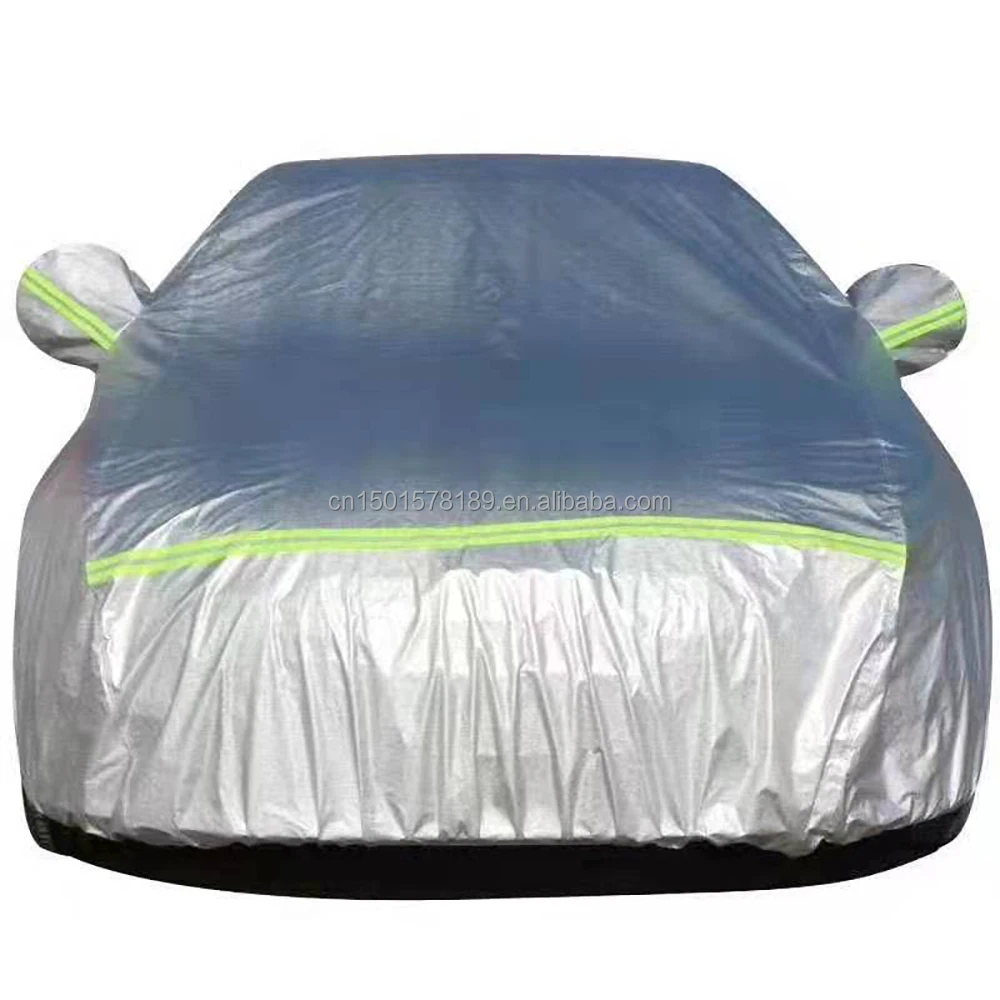 Universal Car Cover Waterproof Windproof Snowproof All Weather protection Scratch Counteractive  with Cotton