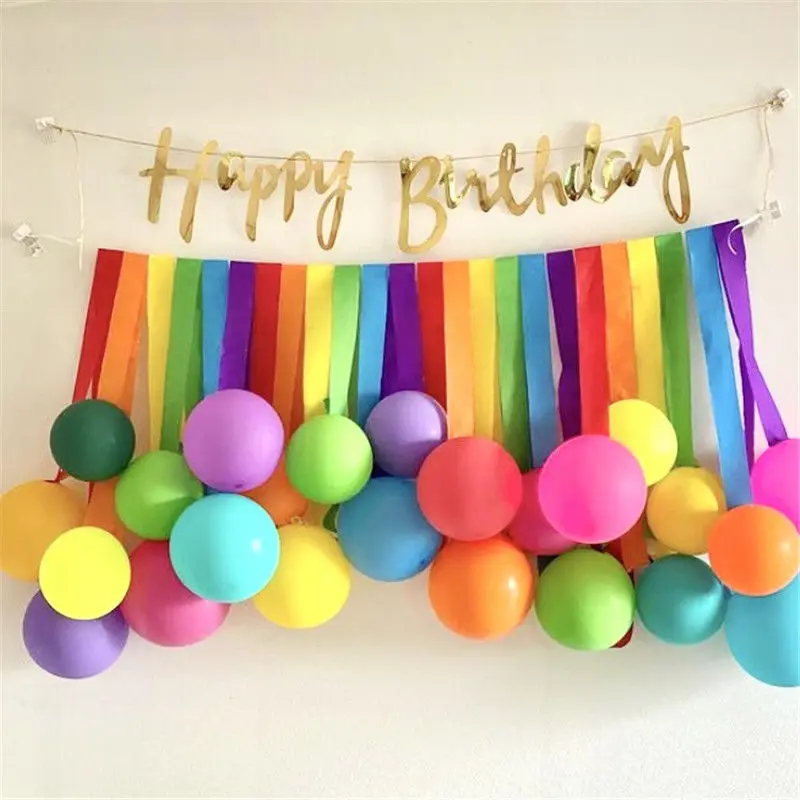 

INS красочный воздушный шар узор Макарон кисточка настенный фон детский день рождения сто дней банкет Пара украшений