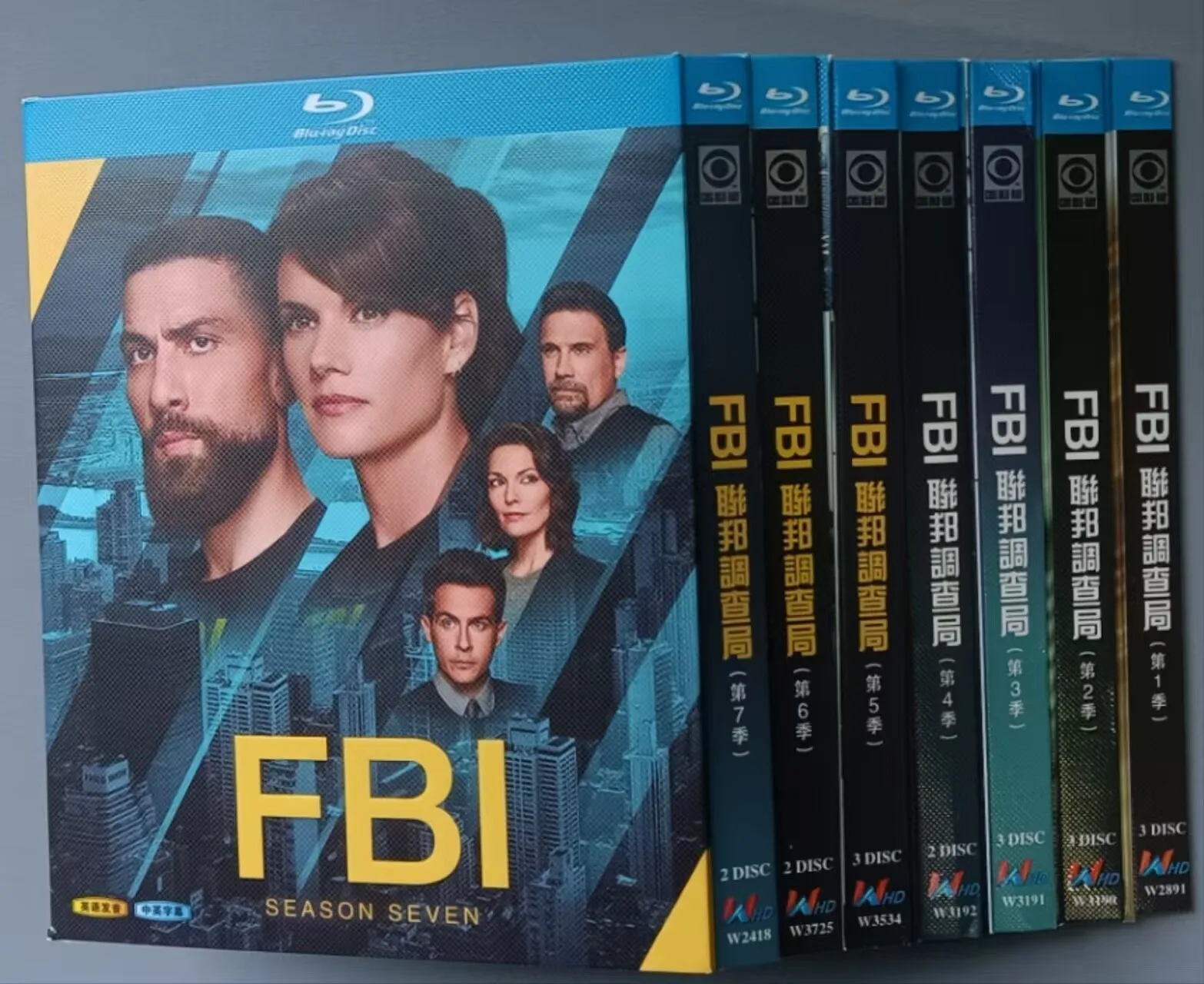 FBI Season 1-7：18-Disc All Region New Box Set English Subtitle