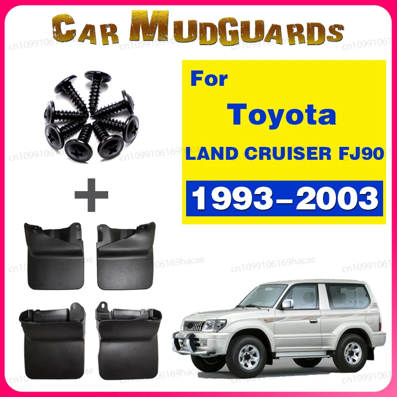 

Грязь для Toyota Land Cruiser Prado J90 90, 2 двери 1993 ~ 2003 FJ90 2001 2000 1998 1997 Meru, автомобильные аксессуары, брызговик, брызговик
