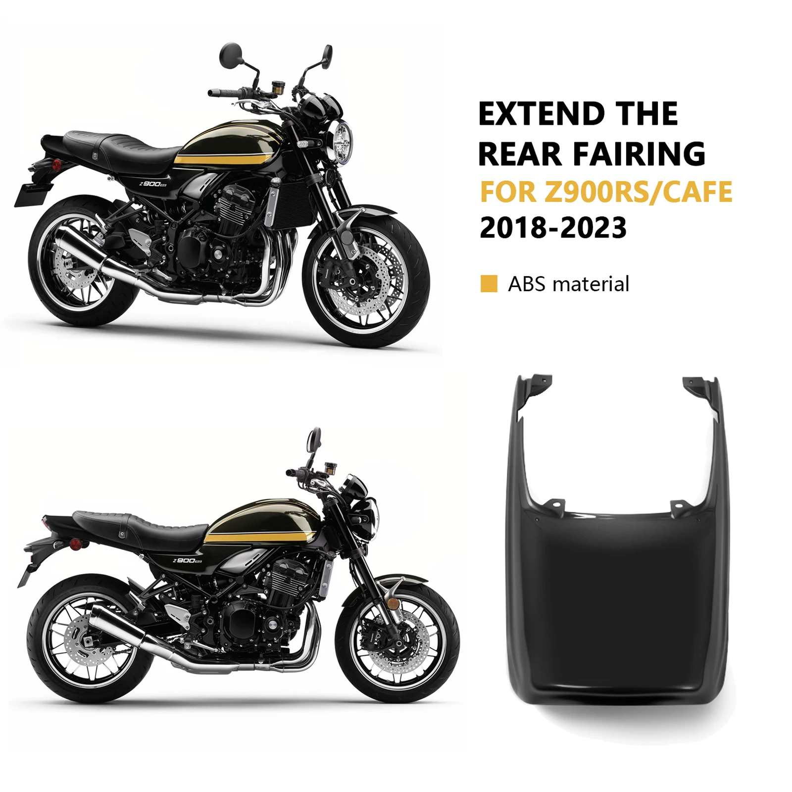 For Z900RS SE 2025 Z900 RS CAFE ABS 2018-2024 Motorcycle Extend Tail Cowl Rear Passenger Seat Cover Fairing z900rs 2024 2025