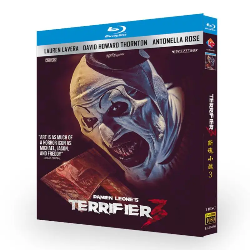 

Terrifier 3‎ (2024) Blu-ray Disc