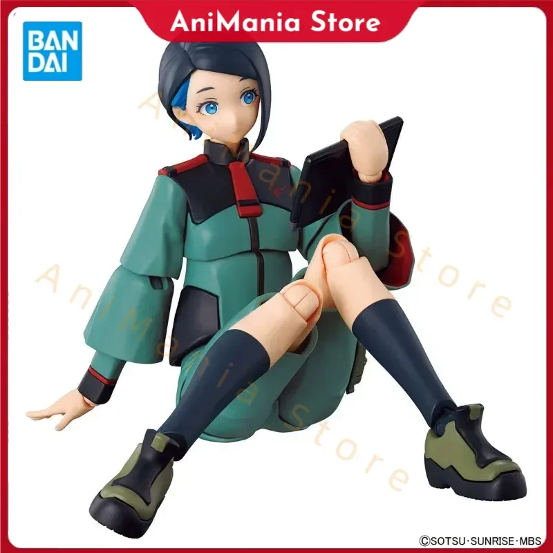 Bandai – combinaison Mobile Standard originale Gundam: la sorcière de Mercury, Anime NIKA NANAURA, jouets figurines d'action, en Stock