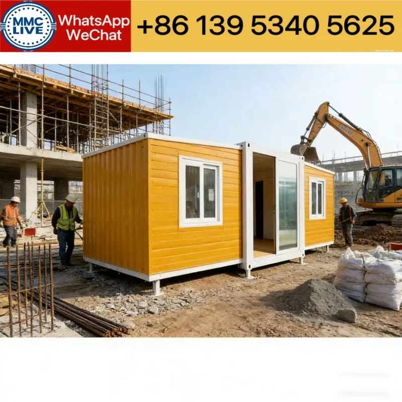 

2-3 bedroom waterproof foldable modular expandable folding house capsule house transport container house