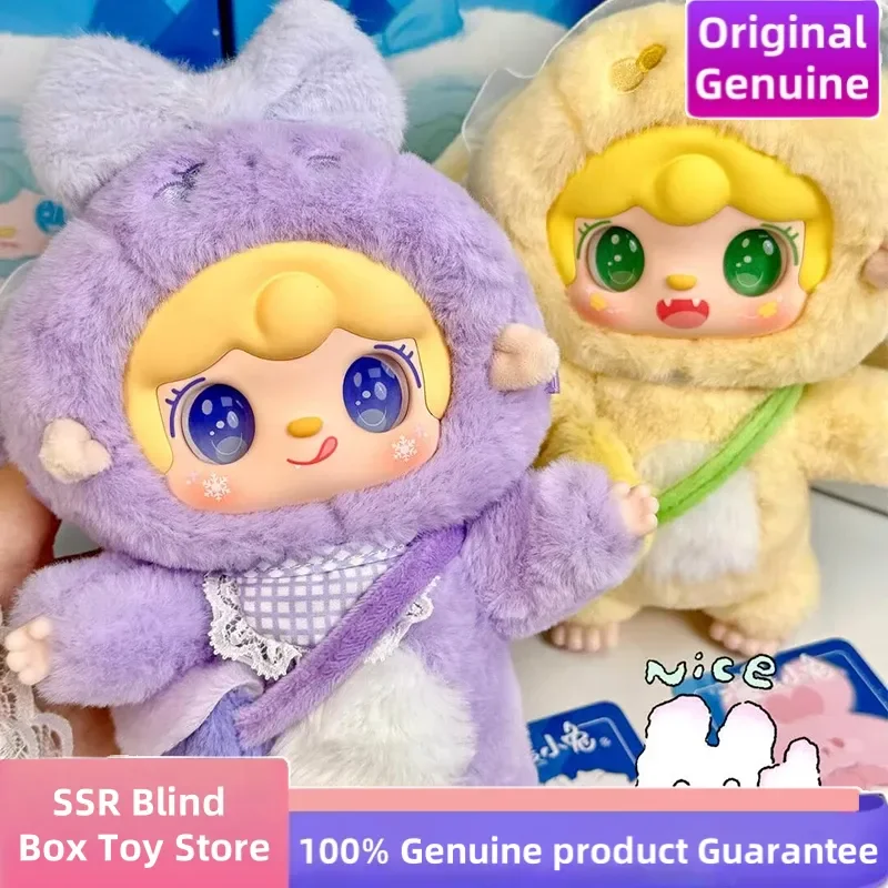 

2025 Yooki 3.0 Warm Rabbit Series Blind Box Cute Vinyl Plush Doll Surprise Backpack Pendant Doll Mystery Box Birthday Gift