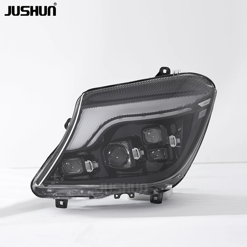 Car Upgrade LED Projector Head Lights For Mercedes-benz Sprinter W906 2014-2018 High Bright Plug And Play Headlamp Assembly