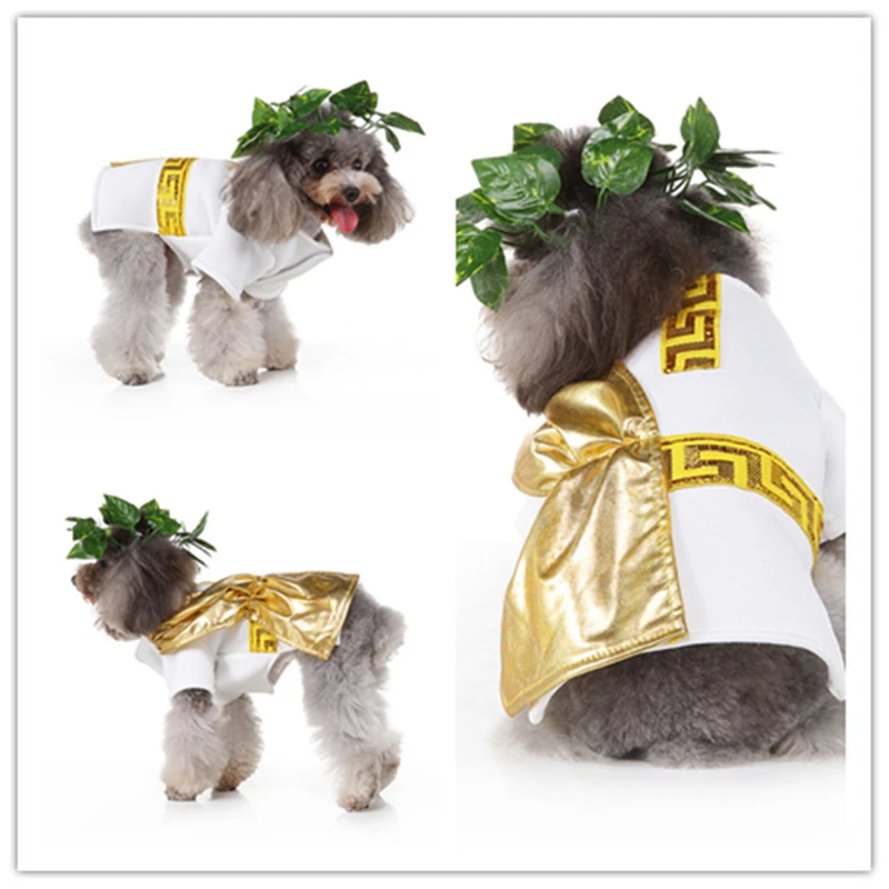 Halloween XMAS Pet Cat Clothes For Dog Costume Dress Up Outfit PET Cosplay Cat Costume Christmas Party Dog Coat Cloth Suit