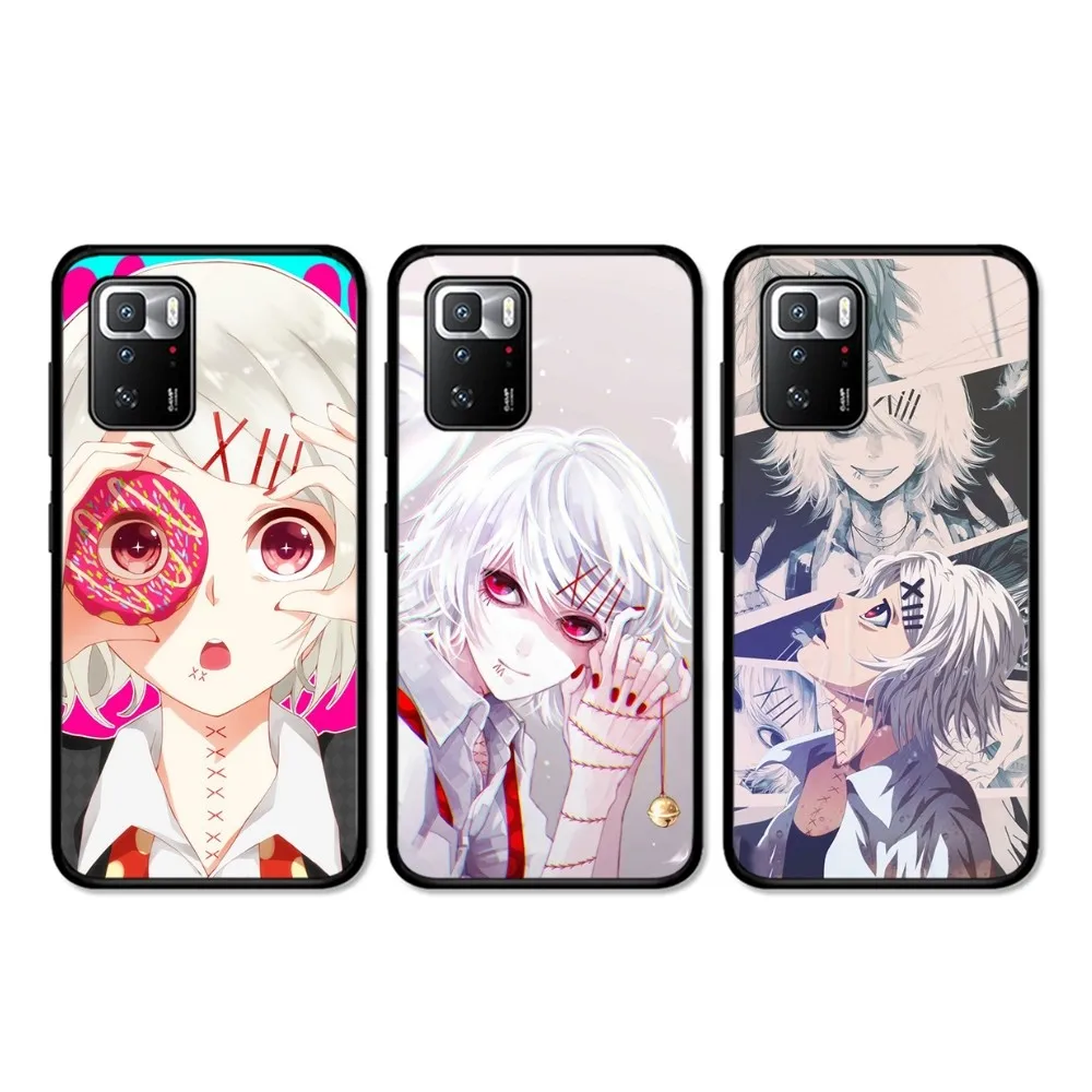 Juzo Suzuya Tokyo Ghouls Phone Case For Redmi 5 6 7 8 9 10 Plus Pro 6 7 8 9 A GO K20 K30 K40 Pro Plus F3 Fundas