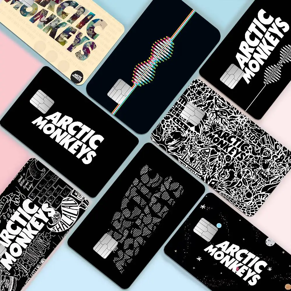 A-Arctic M-Monkey Credit Card Skin Stickers No Adhesive Residue Water Proof for VISA Credit Card Subway Access Card