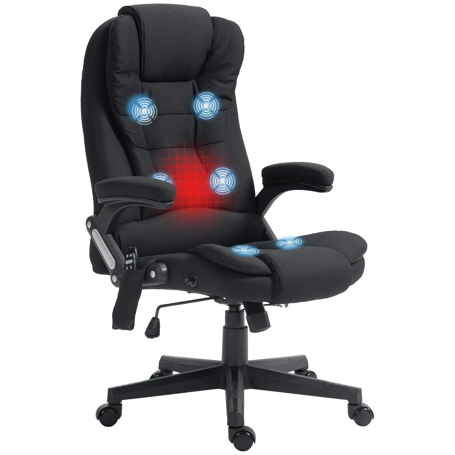 6-Point Vibrating Massage Office Chair with Heat, Customized