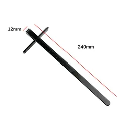 T Style Scale Ruler Guide Electric Circular Saw Ruler For Hitach C7 Cutting Machine 240mm Metal Guide Ruler Power Tool Parts