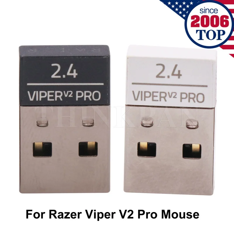 2.4G USB Dongle Mouse Receiver for For Razer Viper V2 Pro Wireless Gaming Mouse