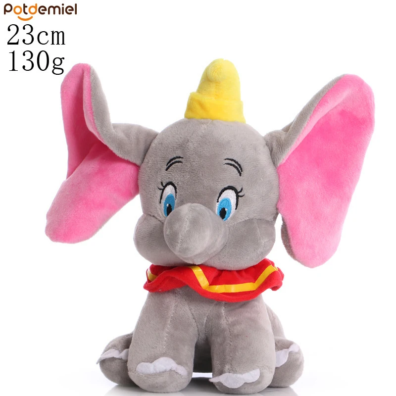 

13/23cm Cartoon Movie Stuffed Doll Toys For Anime Fly Elephant Dumbo Animal Soft Plush Toys Child Presents Birthday Gift
