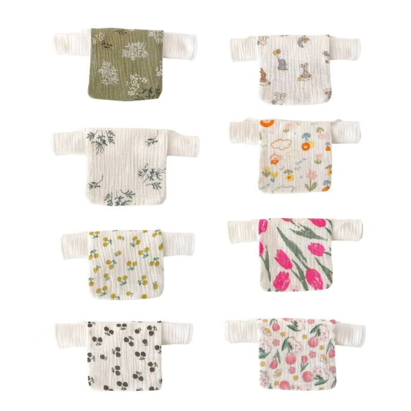 Serviette en coton à 4 couches, absorbant sueur, lingettes humides, produit pour bébé