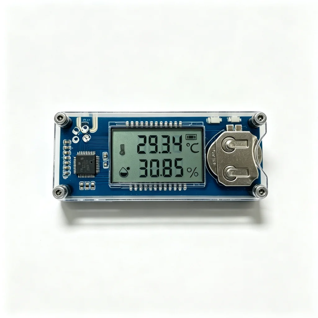 Incubator Temperature and Humidity Meter Swiss SHT45 Sensor Parrot Egg Bird Brooder Incubation Box Cigar Gauge