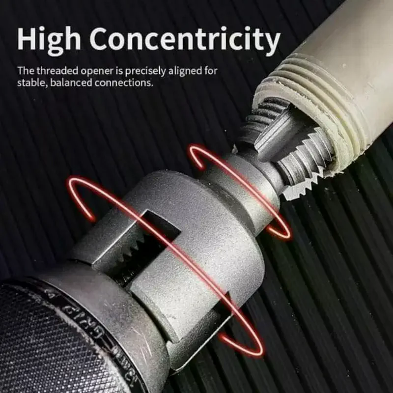 Pipe Thread Fashion High Quality Cutting Tool Integrated Internal External Pipe Threading Tool Electric Drill Compatible Pvc