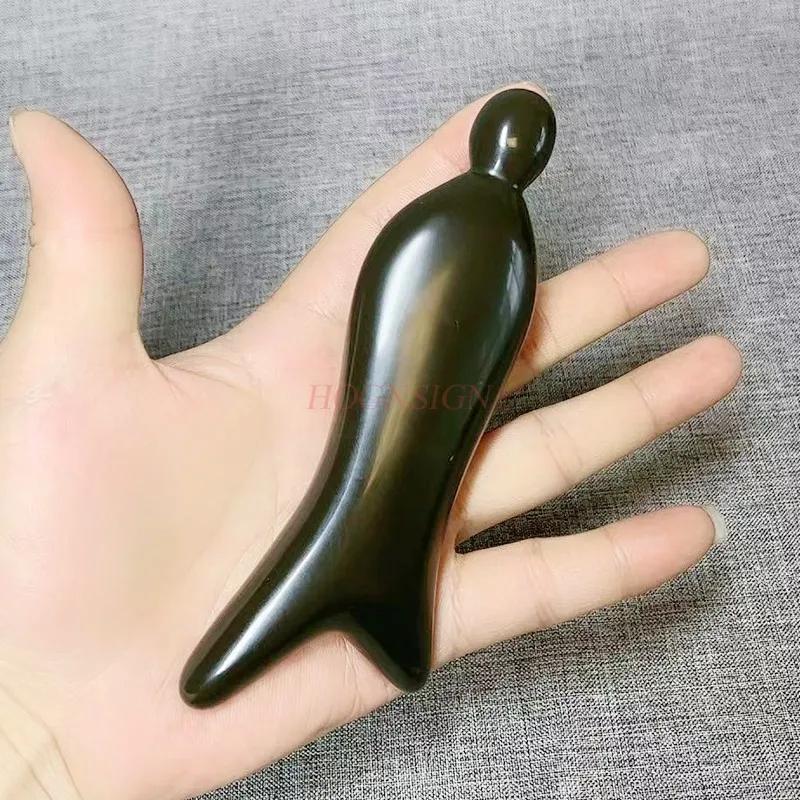gua sha tools Bianstone Scraping Board Facial Acupoints Pulling Ribs Eye Bags Firming Lifting Facial Lifting guasha scraper