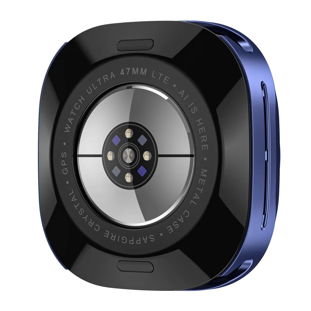 حافظة معدنية فاخرة لساعة سامسونج جالاكسي الترا 2025 47 مللي متر غطاء من سبائك الألومنيوم واقي للشاشة لساعة جالاكسي 2024 47 مللي متر #4