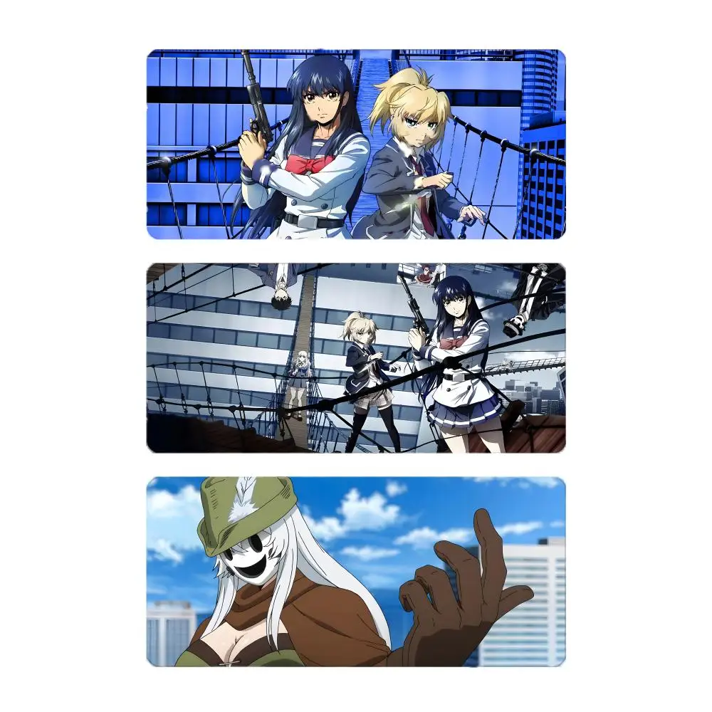 Intense Scary Anime H-High-Rise Invasion Mouse Pad Large Gaming Mousepad with Stitched Edges Thickened Desk Mat PC