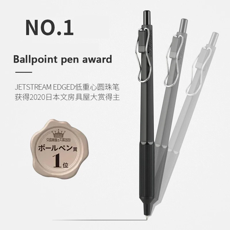 Mitsubishi 0.28mm Metal fine Oil Ballpoint Pen,UNI JETSTREAM SXN-1003 0.38 low-center-of gravity signing pen Japanese stationery