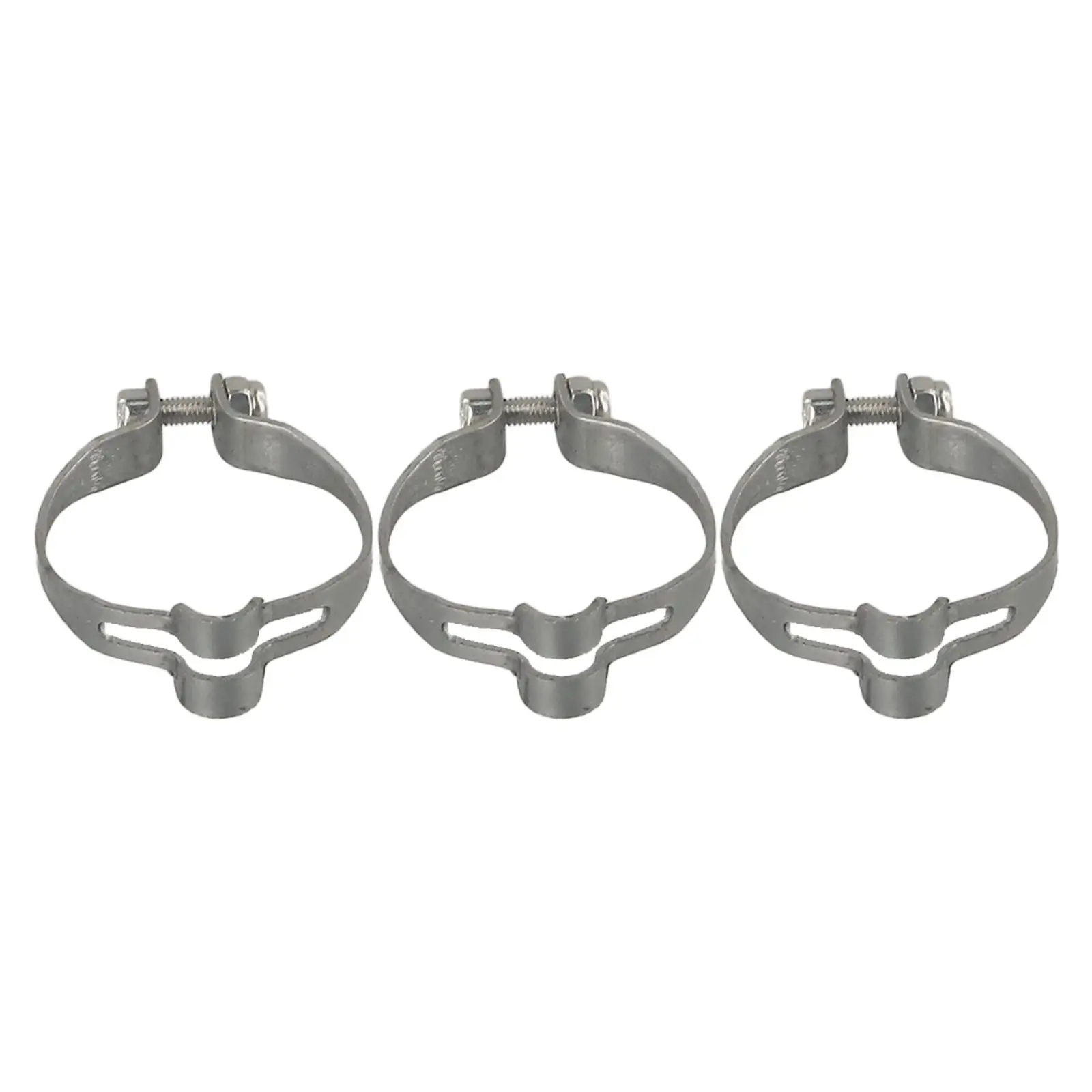 3 Pcs Bike Bicycle Steel Frame Cable Clips Clamps Guides Silver Shifting Cable Fix Accessories Suitable For Retro Cars