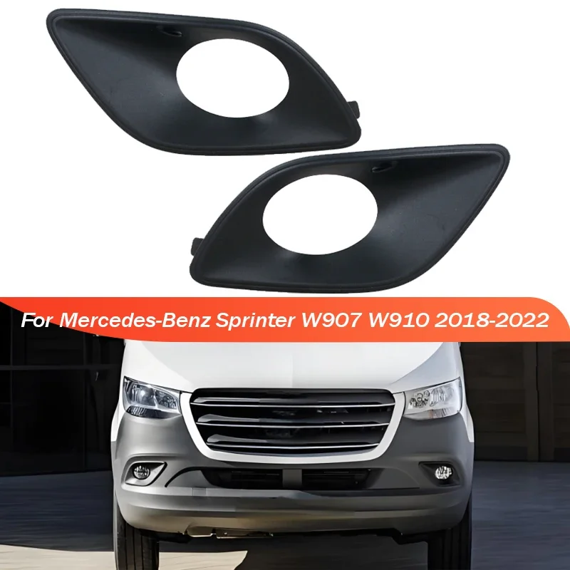 

Fog Lamp Assembly Fog Lamp Outer Cover Car Front Bumper Lamp Bezel For Mercedes-Benz Sprinter W907 W910 2018 2019 2020-2022